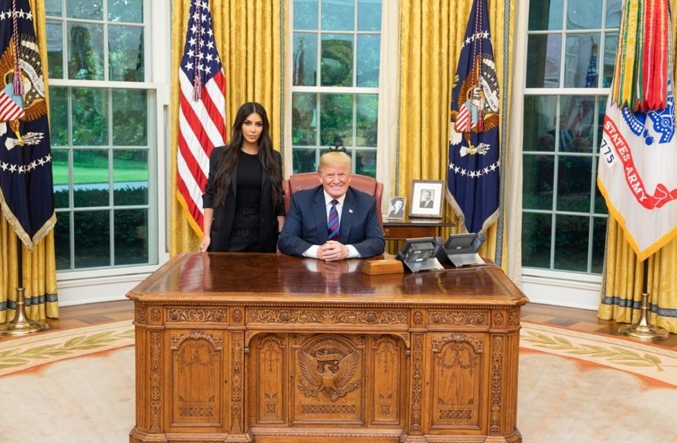 kim kardashian donald trump white house visit