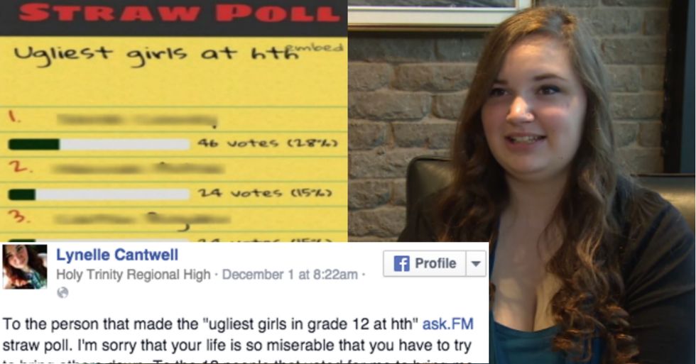 High School Girl’s Response to ‘Ugly Girls’ Poll Goes Viral