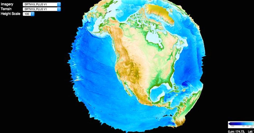 Now you can watch the Earth’s evolution thanks to this interactive site