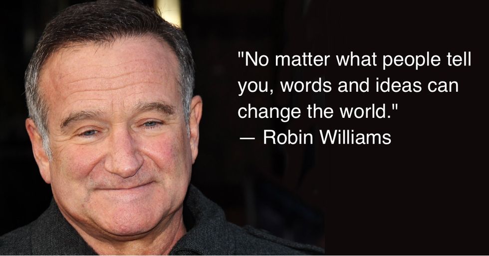 7 Wonderful Quotes About Depression From The Great Robin Williams - GOOD