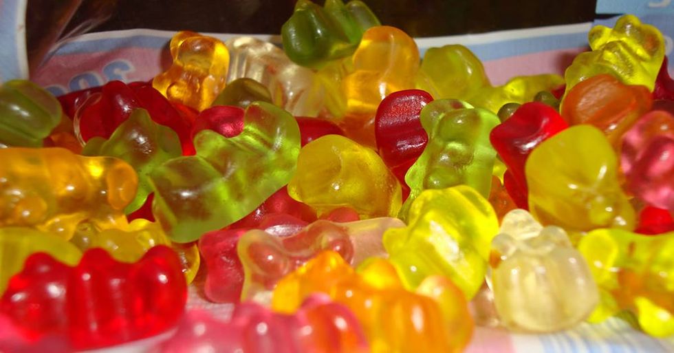 Video Shows How Gummy Bears Are Made In Reverse