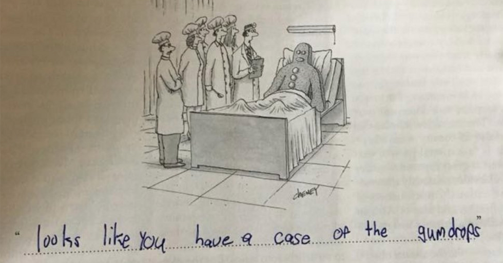 A 9-year-old girl is offering up the absolute best captions for New Yorker cartoons.