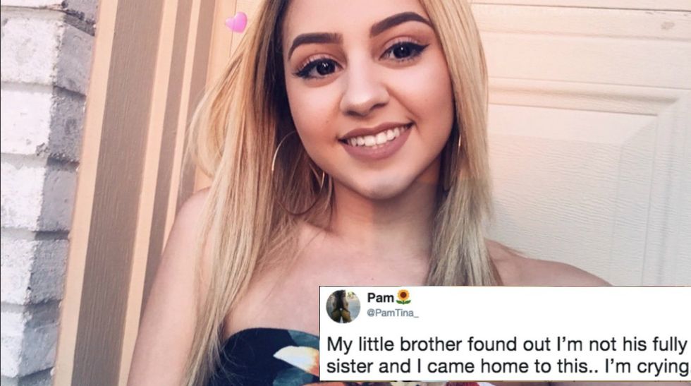 People are dying over this kid's emotional reaction to learning his sister is his half-sister.