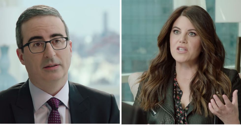 John Oliver got real about his mistakes in publicly shaming Monica Lewinsky.