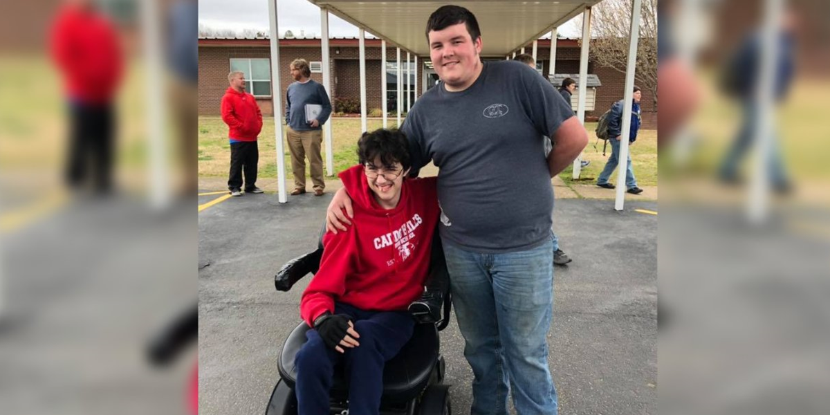 Teen saves two years to buy his friend a wheelchair. Here's why it's