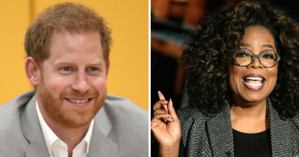 Prince Harry and Oprah Winfrey are joining forces on a new documentary series about mental health and well-being.