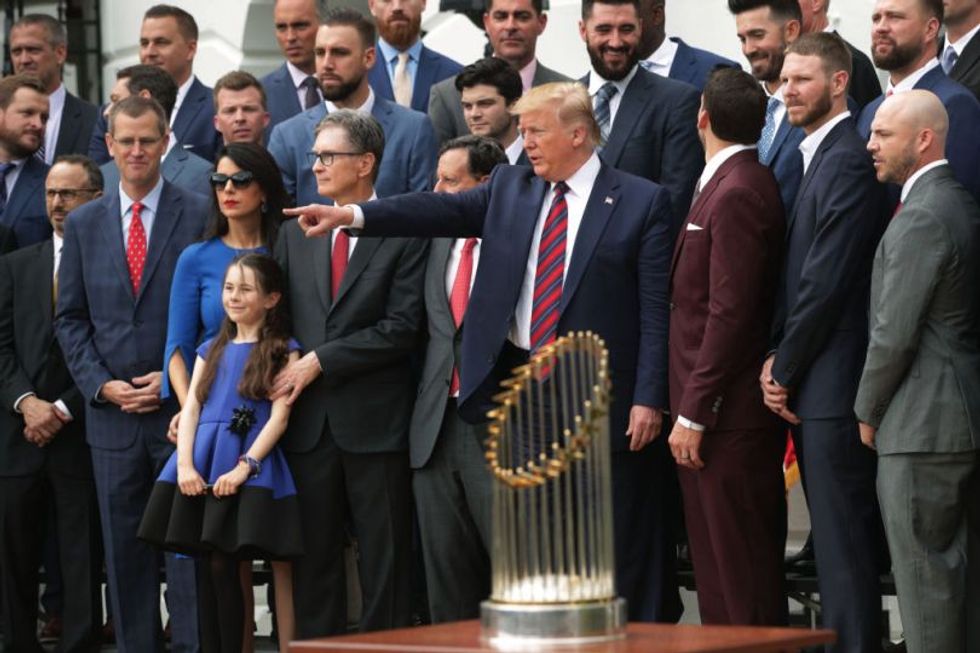 Trump invited the Boston Red Sox to the White House. Only white players showed up.