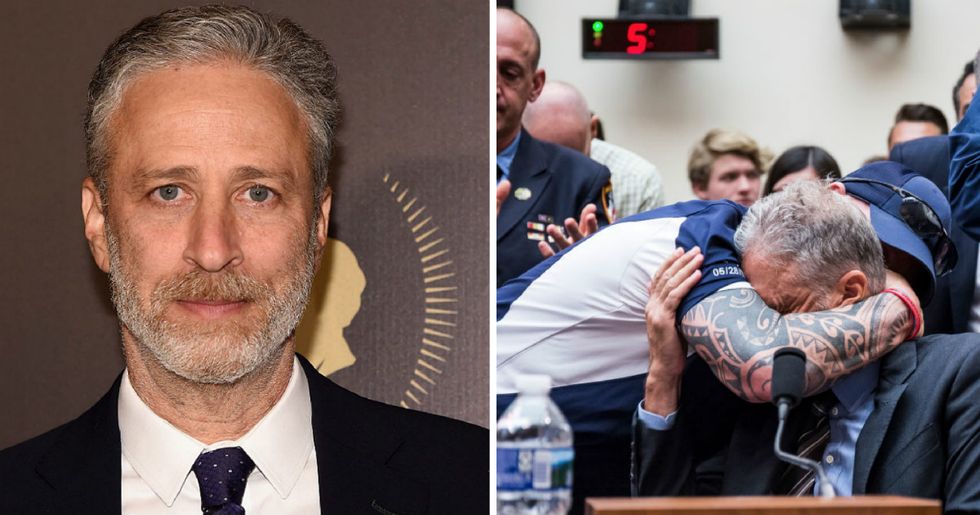 Congress finally just fully funded the 9/11 Victim Compensation Fund. Thank you, Jon Stewart.