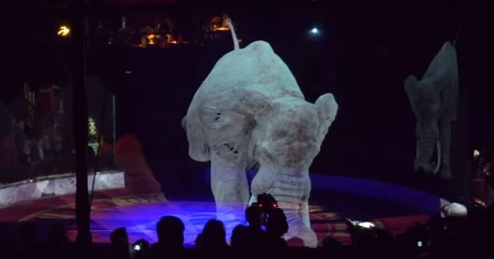 This German circus replaced animals with cruelty-free holograms and it looks amazing.