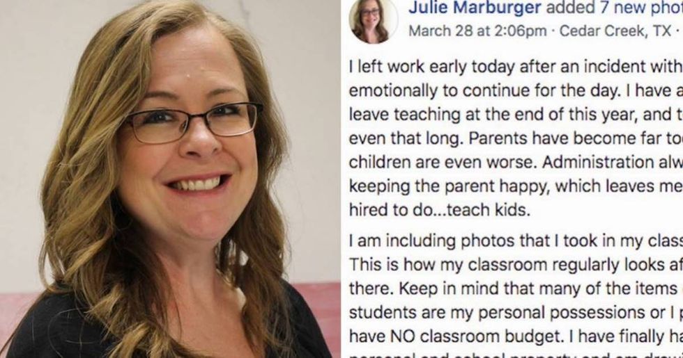 Soon-to-be ex-teacher goes off on parents who 'coddle and enable' their kids. Internet wildly applauds.
