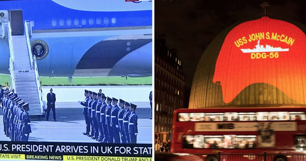 All the brilliantly petty ways the UK is trolling Donald Trump during his visit.