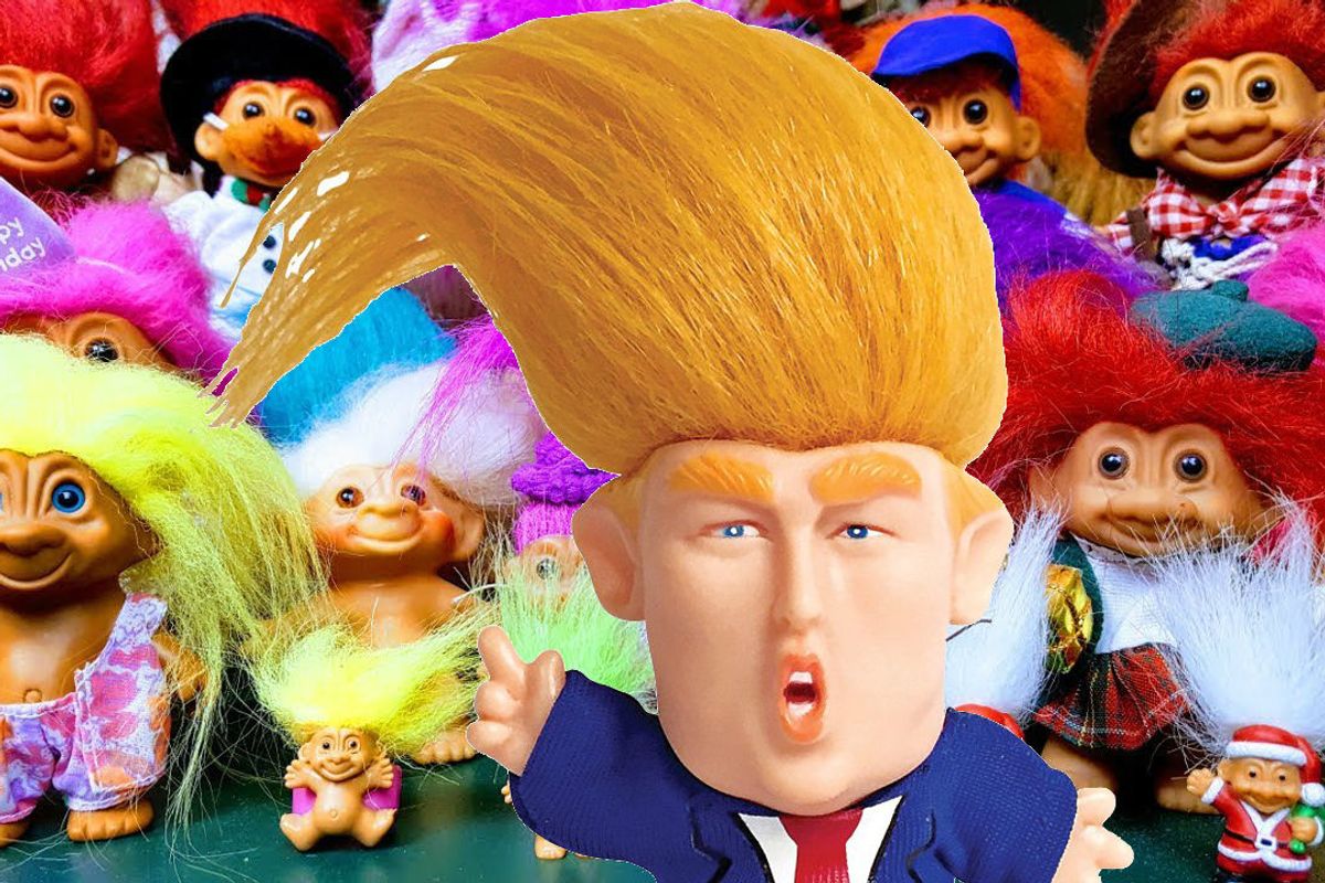Oh, To Be A Fly On The Wall At Trump's Internet Troll Pity 'N' Paranoia Party Today!