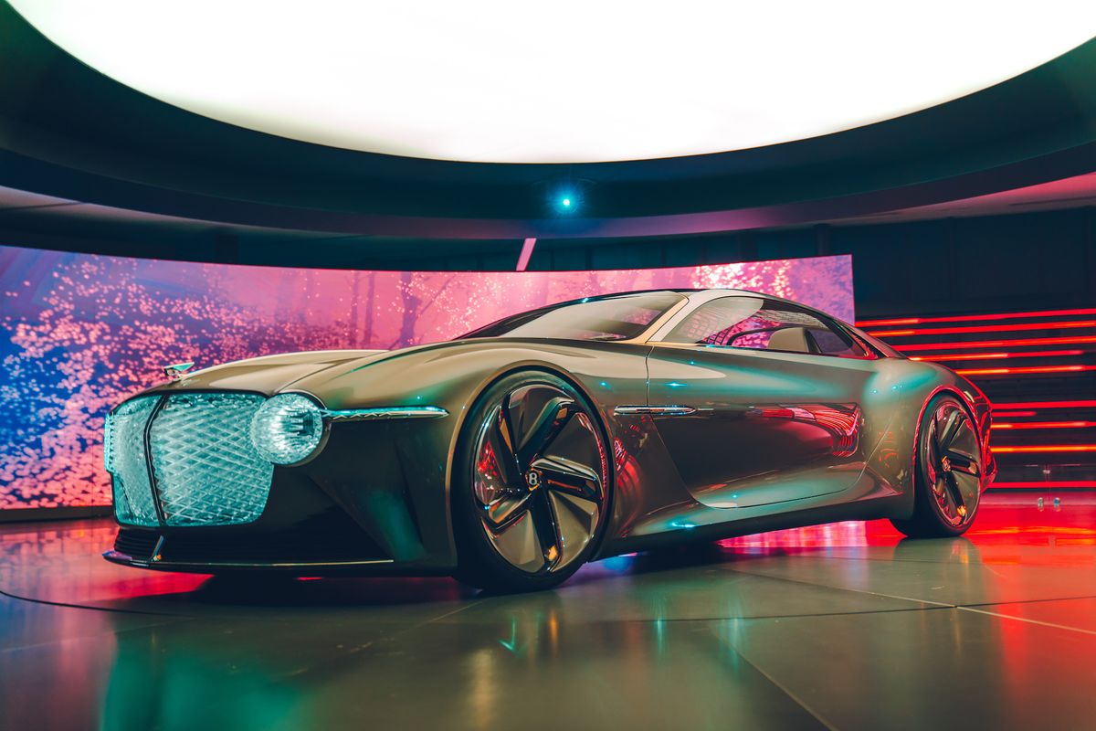 A wellness retreat on wheels: Up close and personal with the Bentley EXP 100 GT electric concept