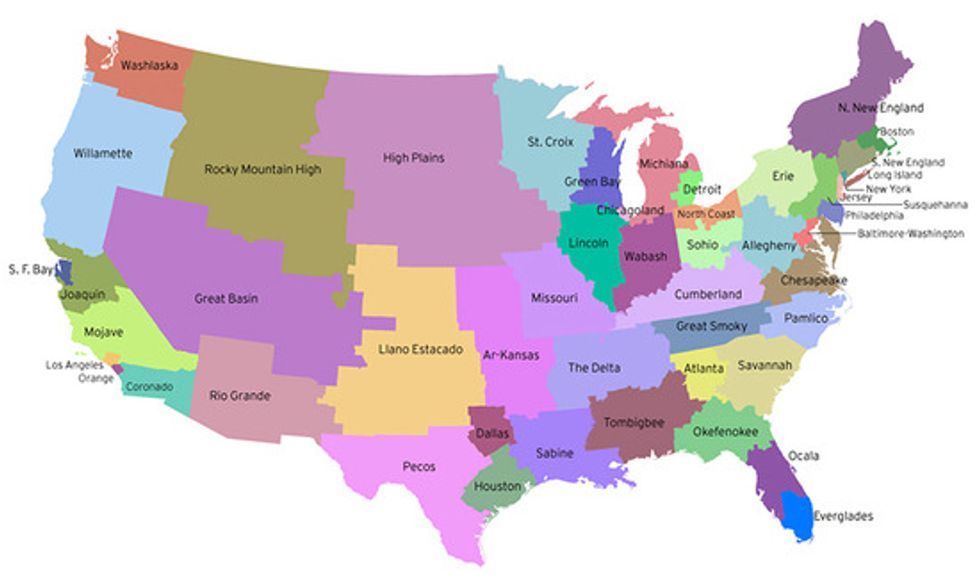 The United States of Roughly Equal Population GOOD