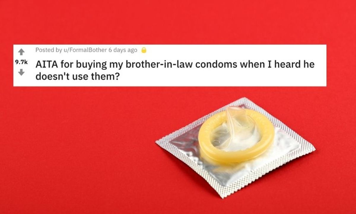 Guy Gets Totally Shut Down For Buying Condoms For His Brother-In-Law And His Partner After He Learns They Don't Use Them