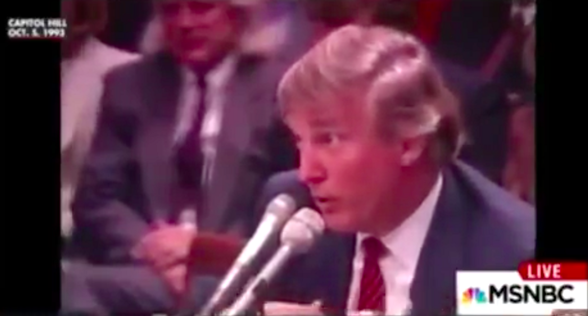 Old Clip Of Trump Making Racist Remarks About Native Americans Shows That He Does Indeed Have Several Racist Bones In His Body