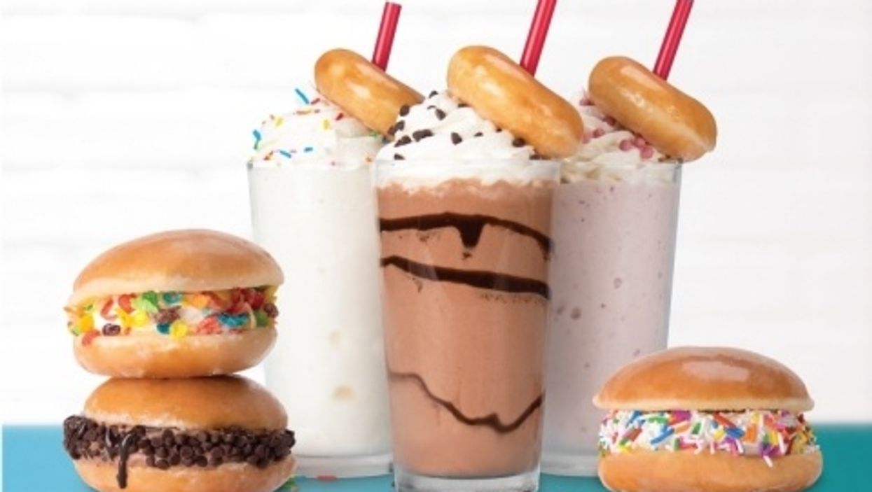 This Krispy Kreme in North Carolina now has doughnut-infused ice cream, and we need to try it asap