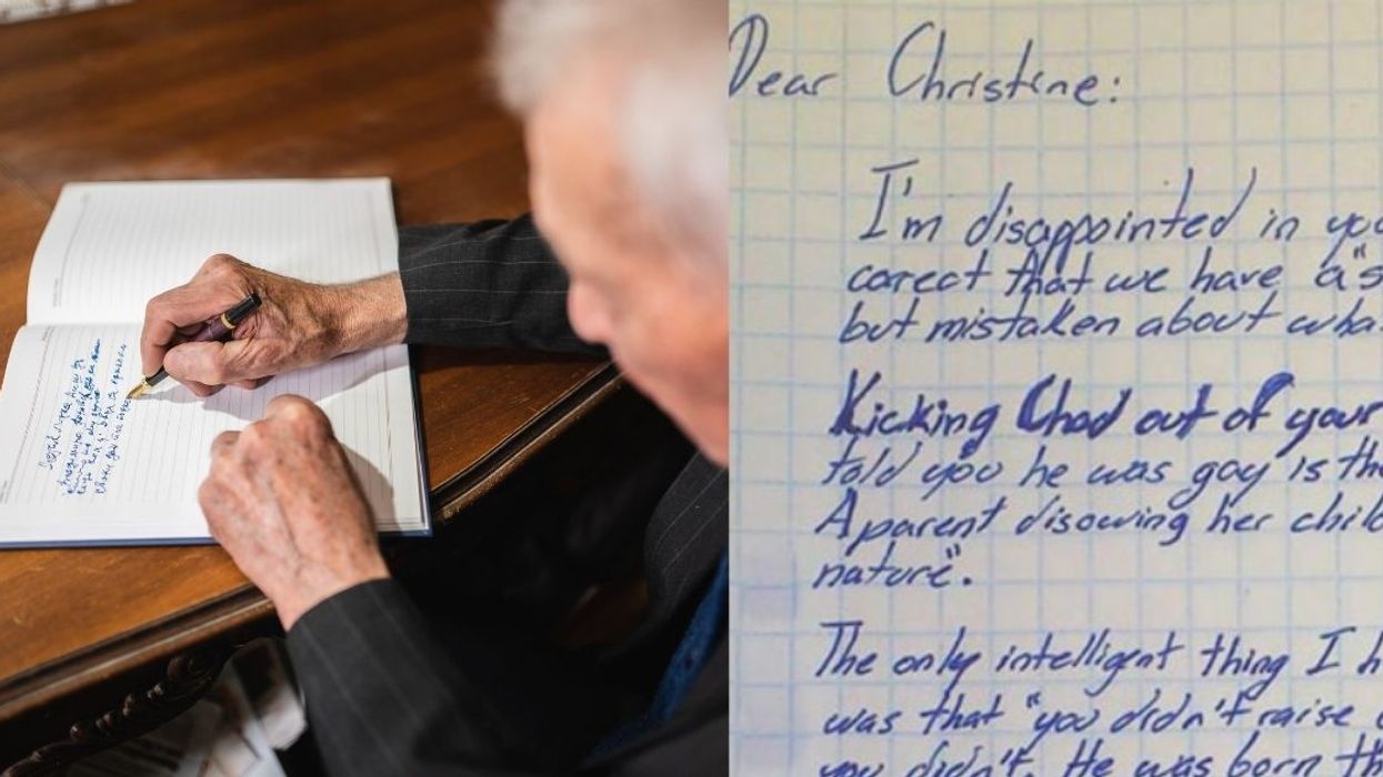 Grandpa Pens The Most Bada$$ Letter To His Daughter After She Disowns Her Son For Being Gay