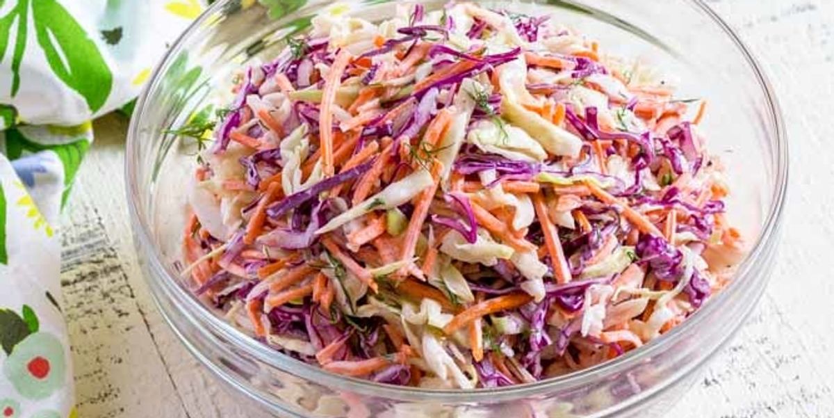 Coleslaw with Creamy Dressing Confetti and Bliss My Recipe Magic