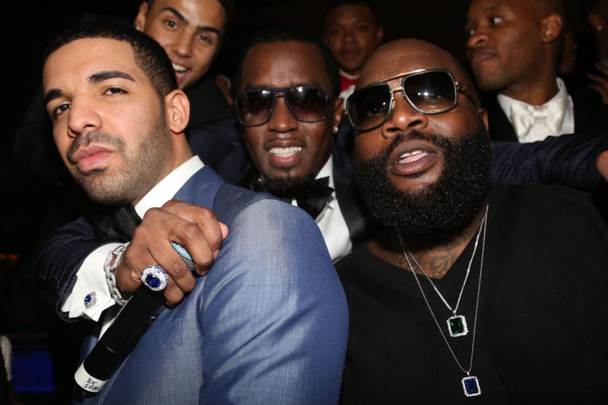 Rick Ross Raps Circles Around Drake on "Gold Roses"