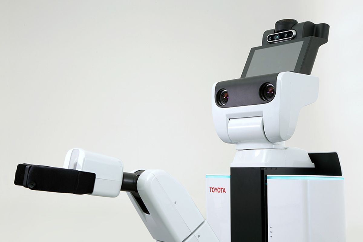 Photo of a Toyota Human Support Robot