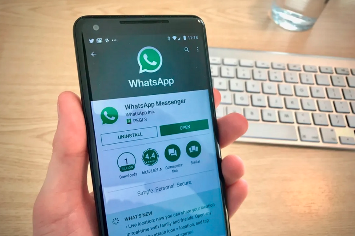Photo of WhatsApp on Android