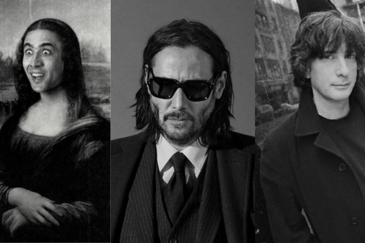 American Gods: How Keanu Reeves, Nicolas Cage, and Neil Gaiman Became the Internet’s Most Beloved Men