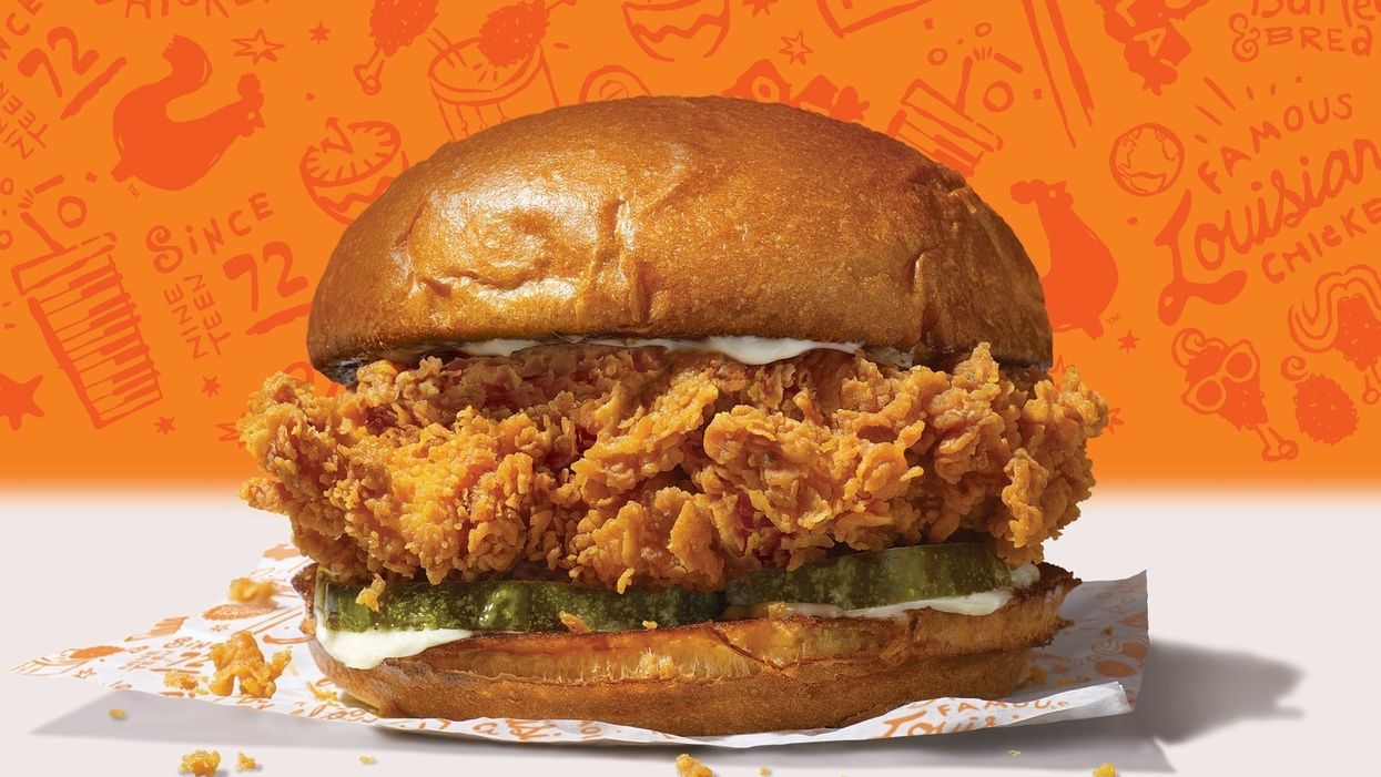 Popeyes is about to add a fried chicken sandwich to its menu for the first time ever