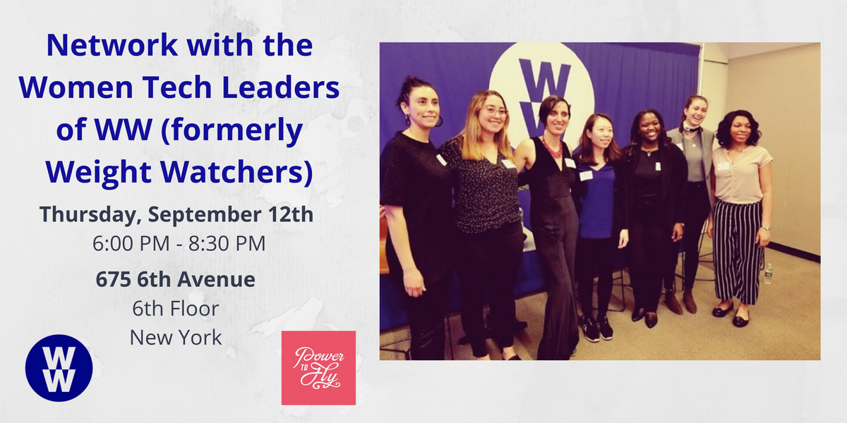 Network with the Women Tech Leaders of WW (formerly Weight Watchers)