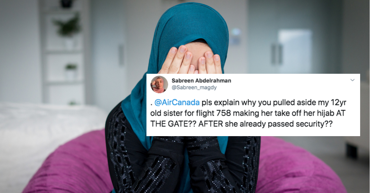 12-Year-Old Girl Forced To Take Off Her Hijab At Air Canada Gate