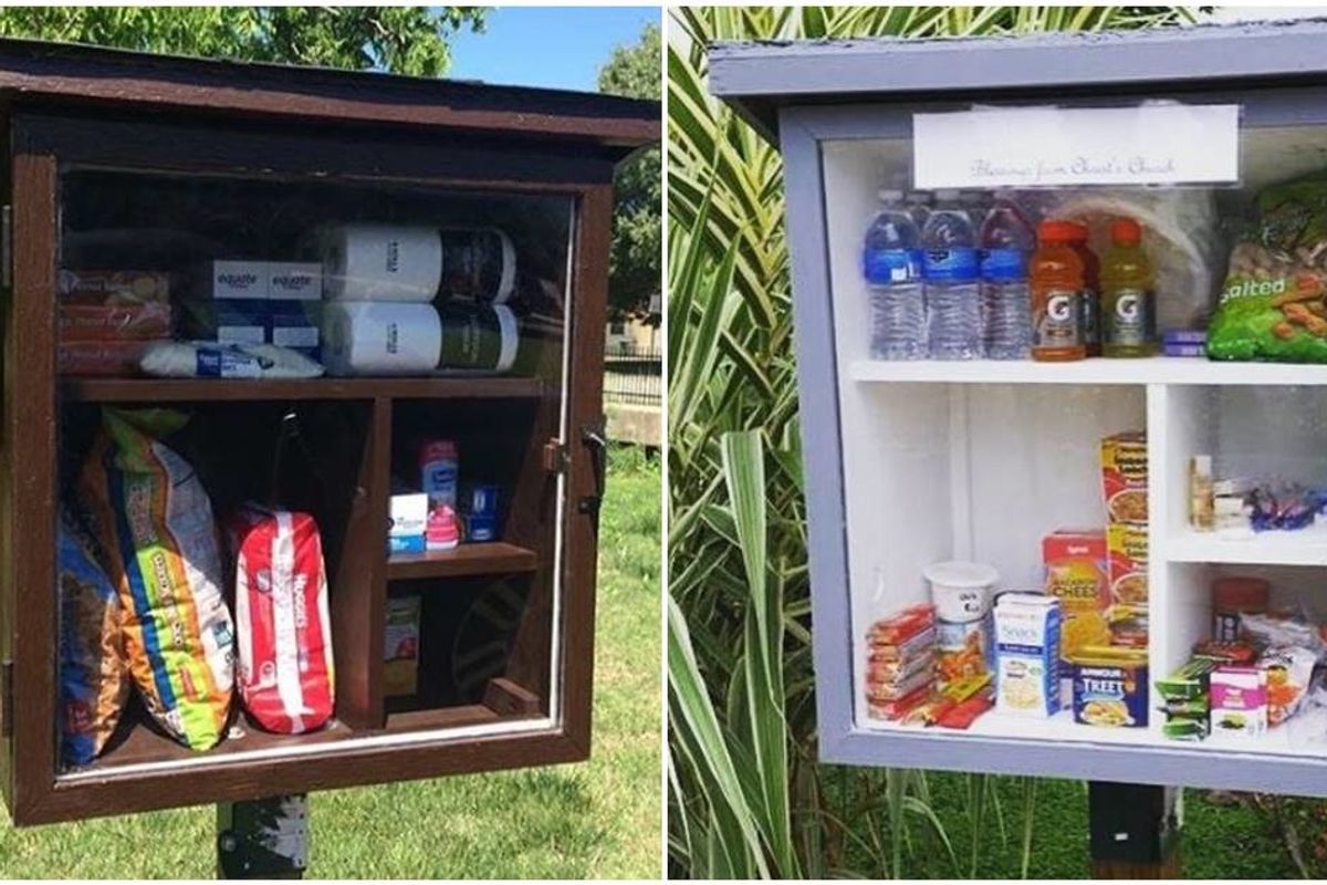 These 'public pantries' are popping up all around the world to help fight hunger