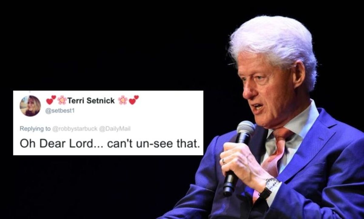 Jeffrey Epstein Had A Painting Of Bill Clinton In A Dress And Heels In His Town House