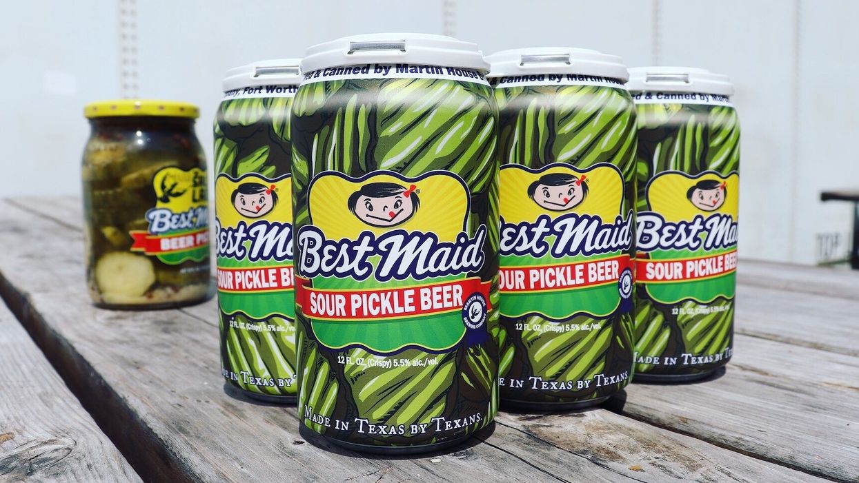 Sour pickle beer exists now thanks to Texas Brewery