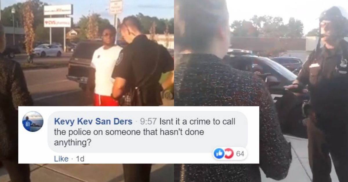 Michigan Cops Swarm Black Man On The Street After White Woman Claims He Was 'Looking Suspiciously' At Her