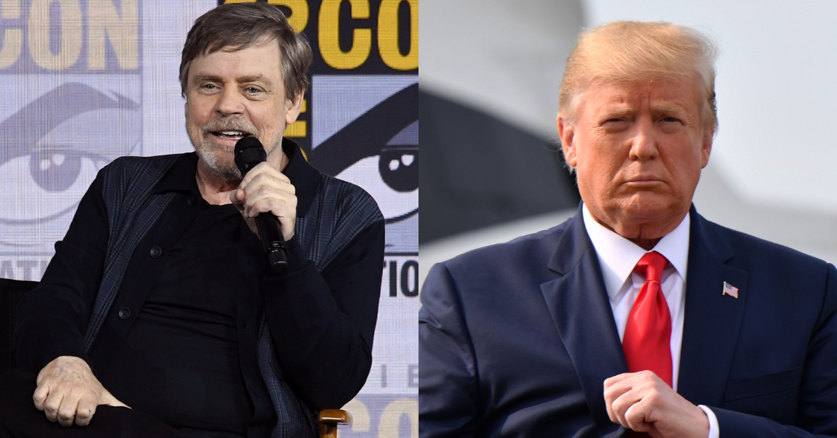 Mark Hamill Calls Out Trump's Lying With Math Question About Pinocchio's Nose