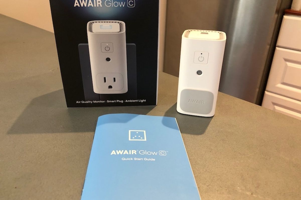 Awair Glow C Review: Color-coded air quality you can read in an instant