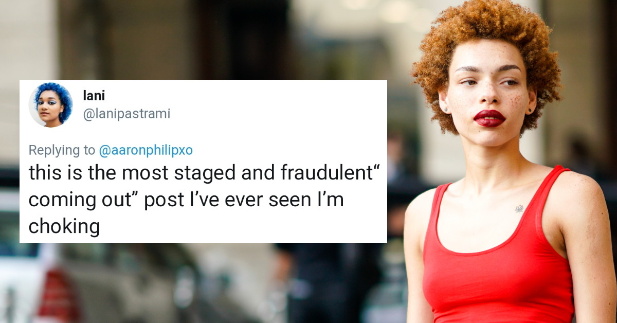 A Model Who Claimed She's Transgender After Her Transphobic Posts Resurfaced Just Admitted That She Was Actually Lying