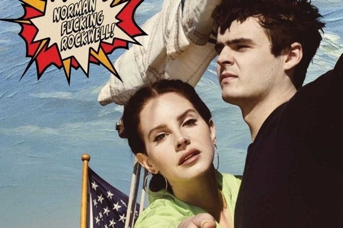 lana del rey norman rockwell