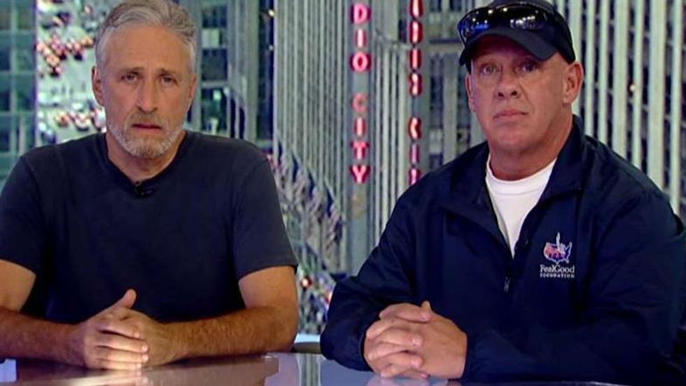 Jon Stewart forced to remind Congress of basic decency yet again after Rand Paul blocks 9/11 victim compensation bill.