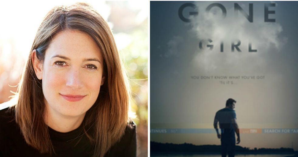 One man wants to use ‘Gone Girl’ as a defense but author Gillian Flynn isn't having it.