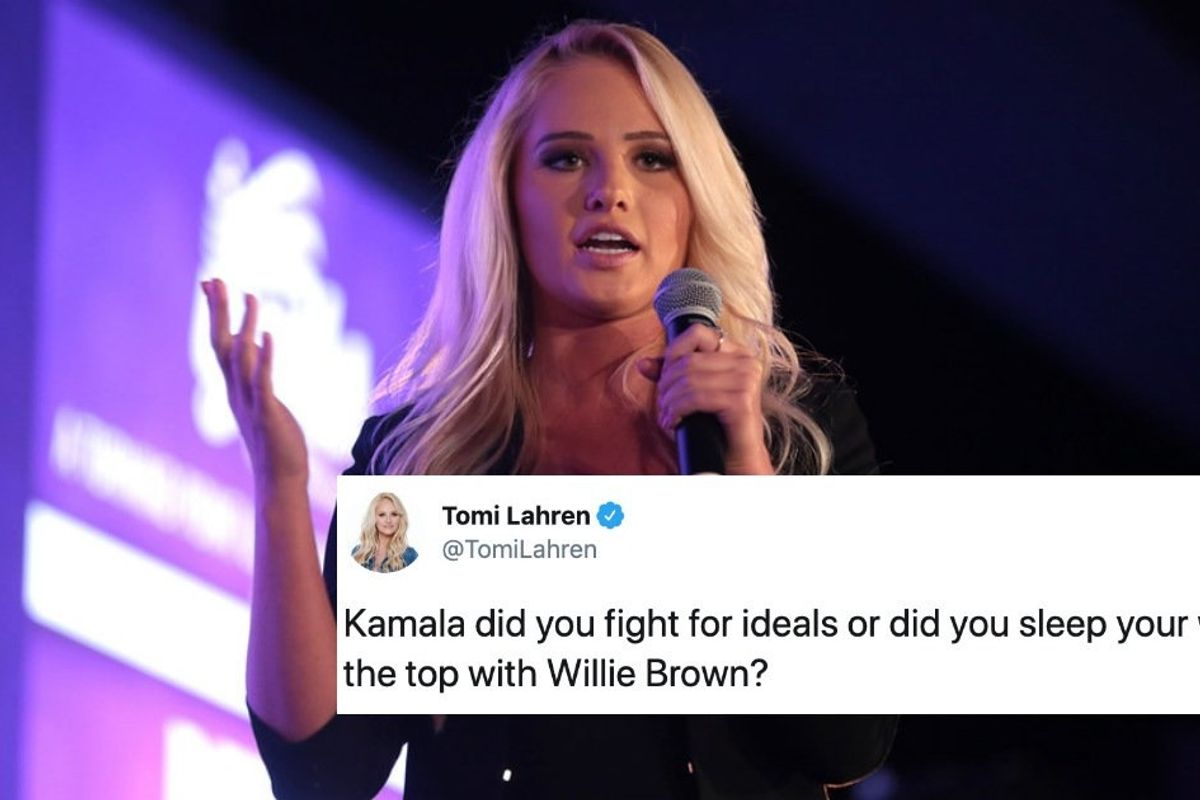 Tomi Lahren slammed by her own Fox News colleagues for sexist attack on Kamala Harris