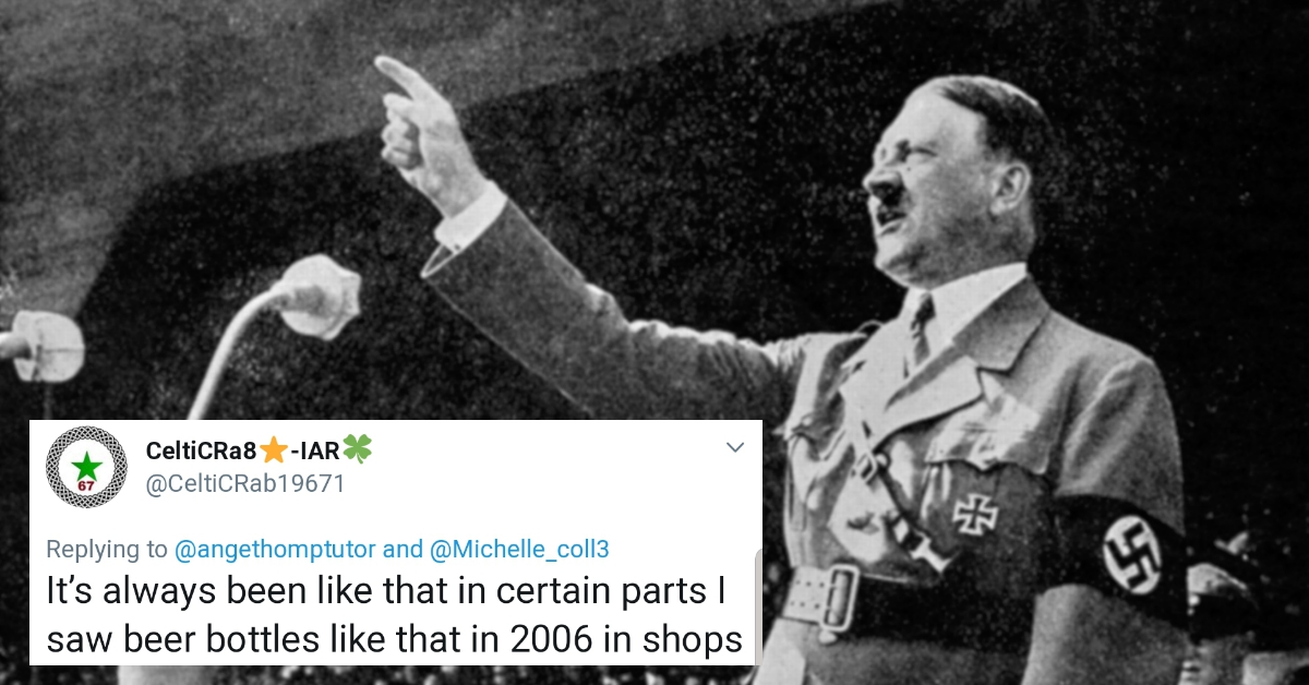 Woman Calls Out Grocery Store After Finding Hitler Mugs And Wine Bottles For Sale