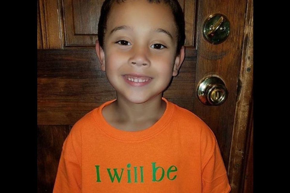 A 6-year-old designed a custom t-shirt for his first day of school and it's seriously the best