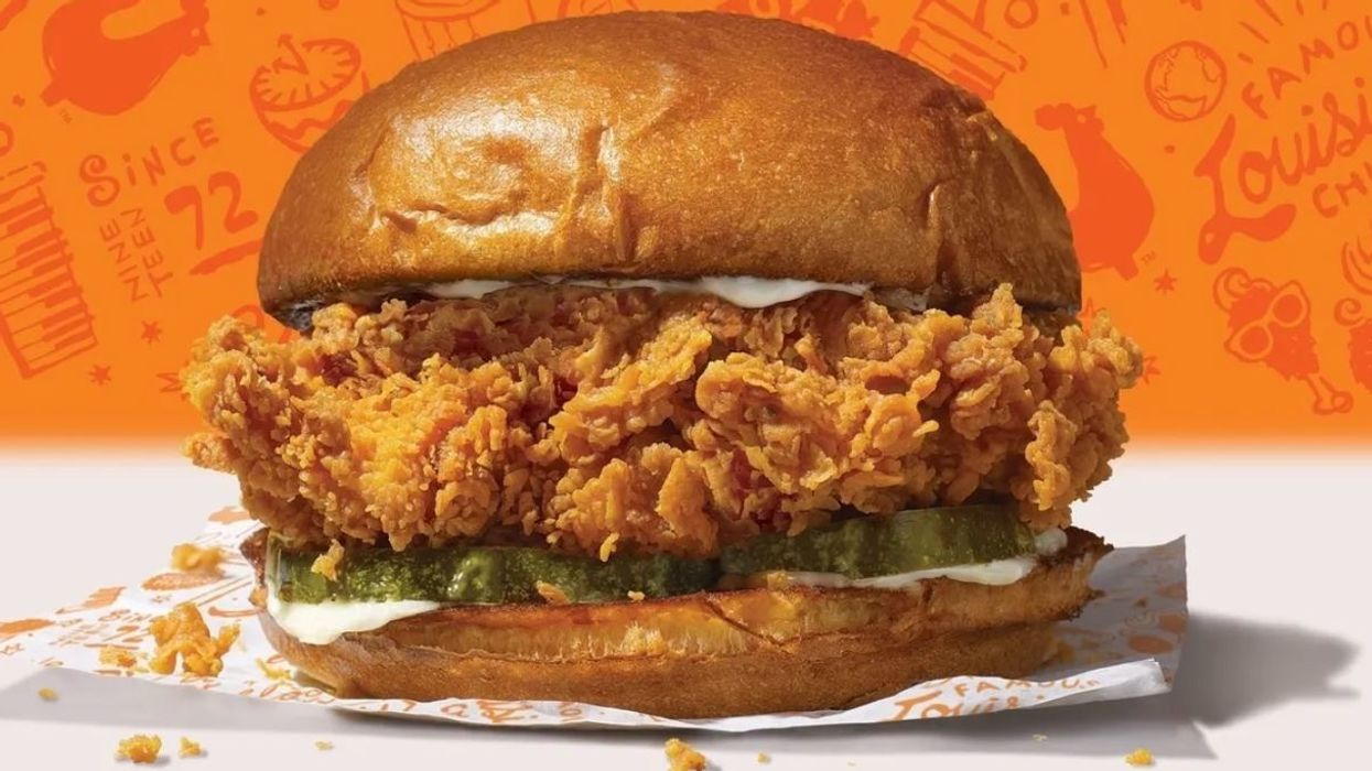 Get a free Popeyes chicken sandwich—yes, THAT sandwich—from now until the end of June
