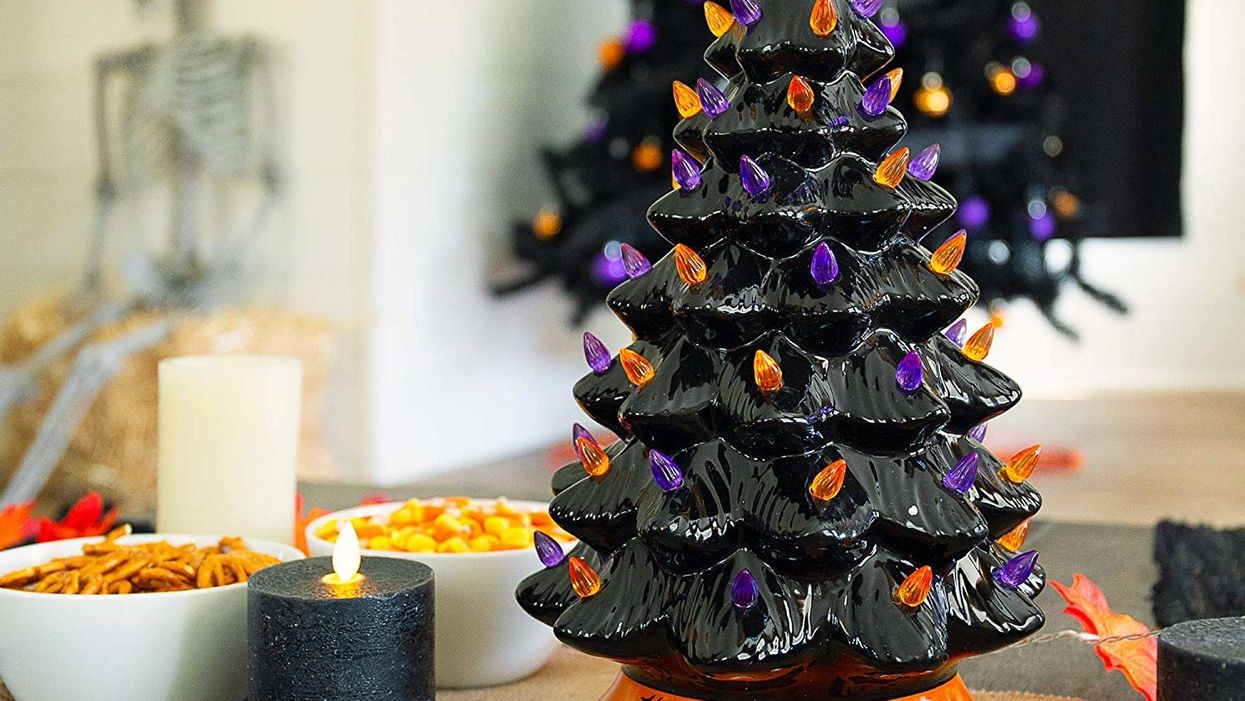 Ceramic Halloween trees exist, but they're selling out quick