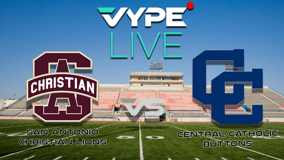 VYPE Live - Football: San Antonio Christian Lions vs. Central Catholic