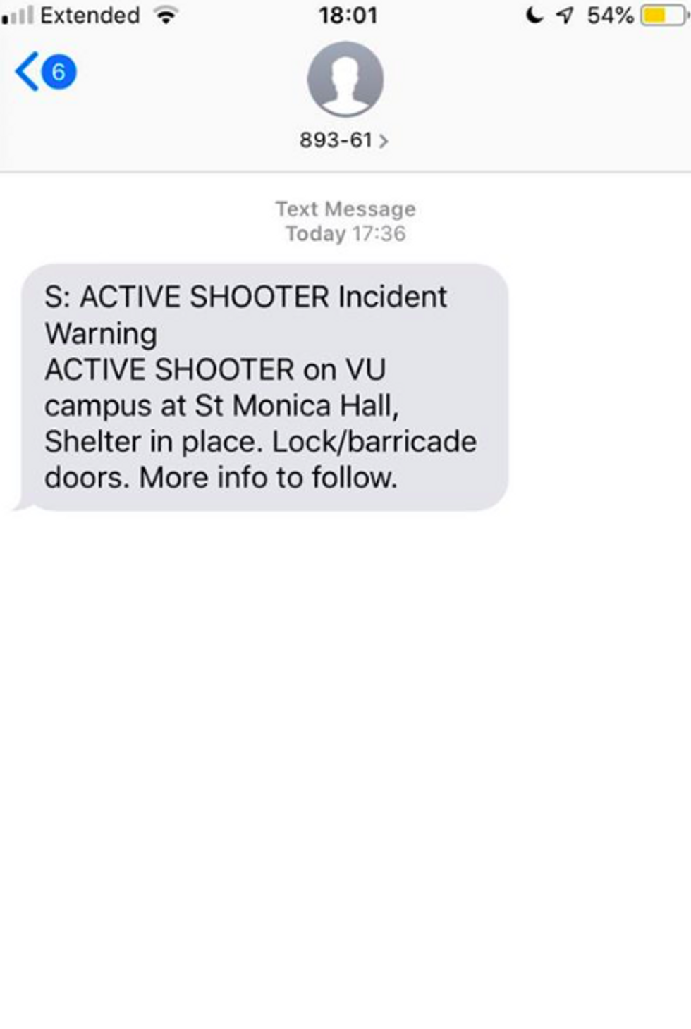 The 6 Things You Experience When You Think There's A Shooter On Your Campus