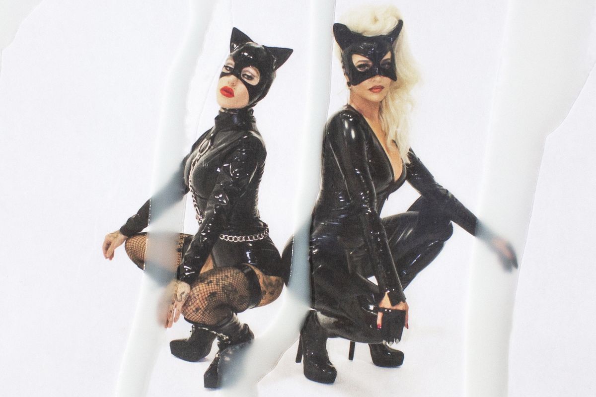 Brooke Candy and Erika Jayne Cosplay as Cunnilingus-Positive Cats