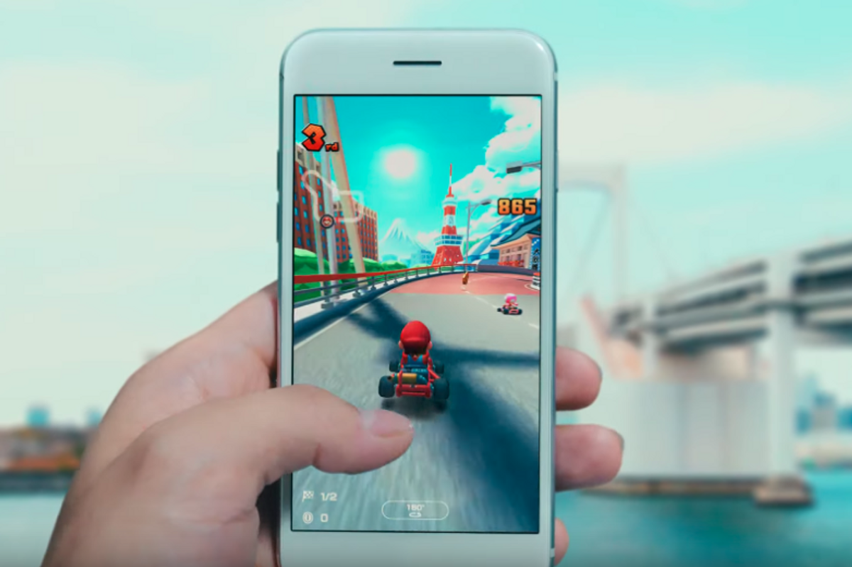 Mario Kart Tour smartphone game