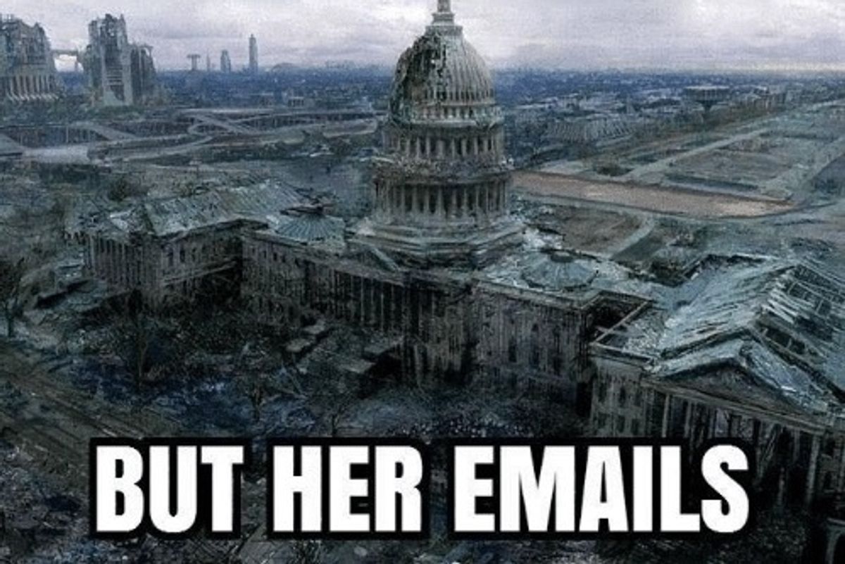 No Seriously They're Investigating Everyone Who Ever Sent Hillary Clinton An Email, No We're Not Kidding